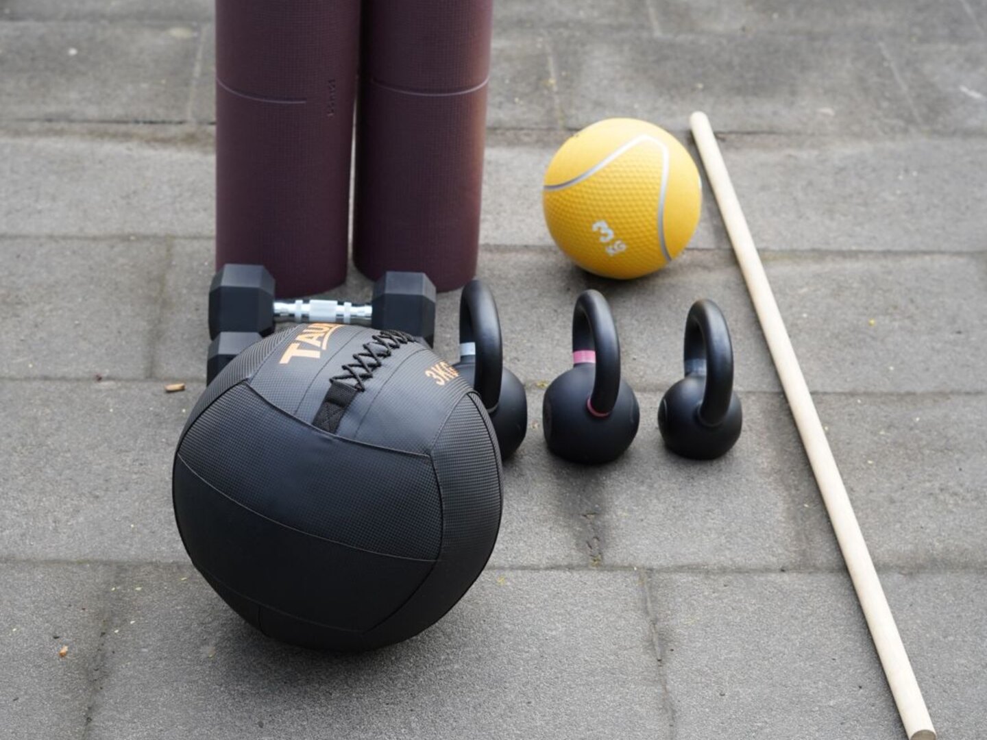 Trainingsmaterial für den Kraftzirkel